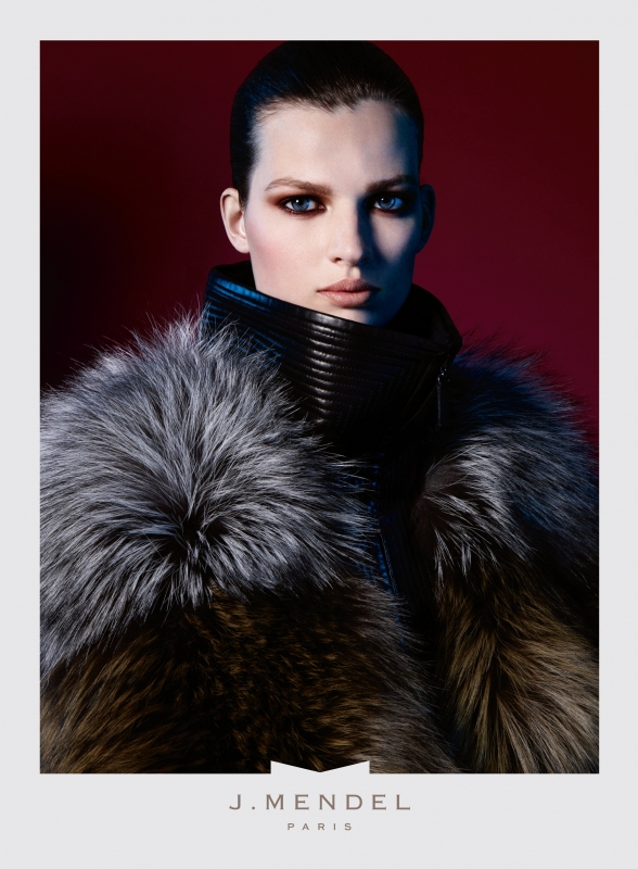 Bette Franke  for campaign J. Mendel F/W 2014/2015 photographer Daniel Jackson 